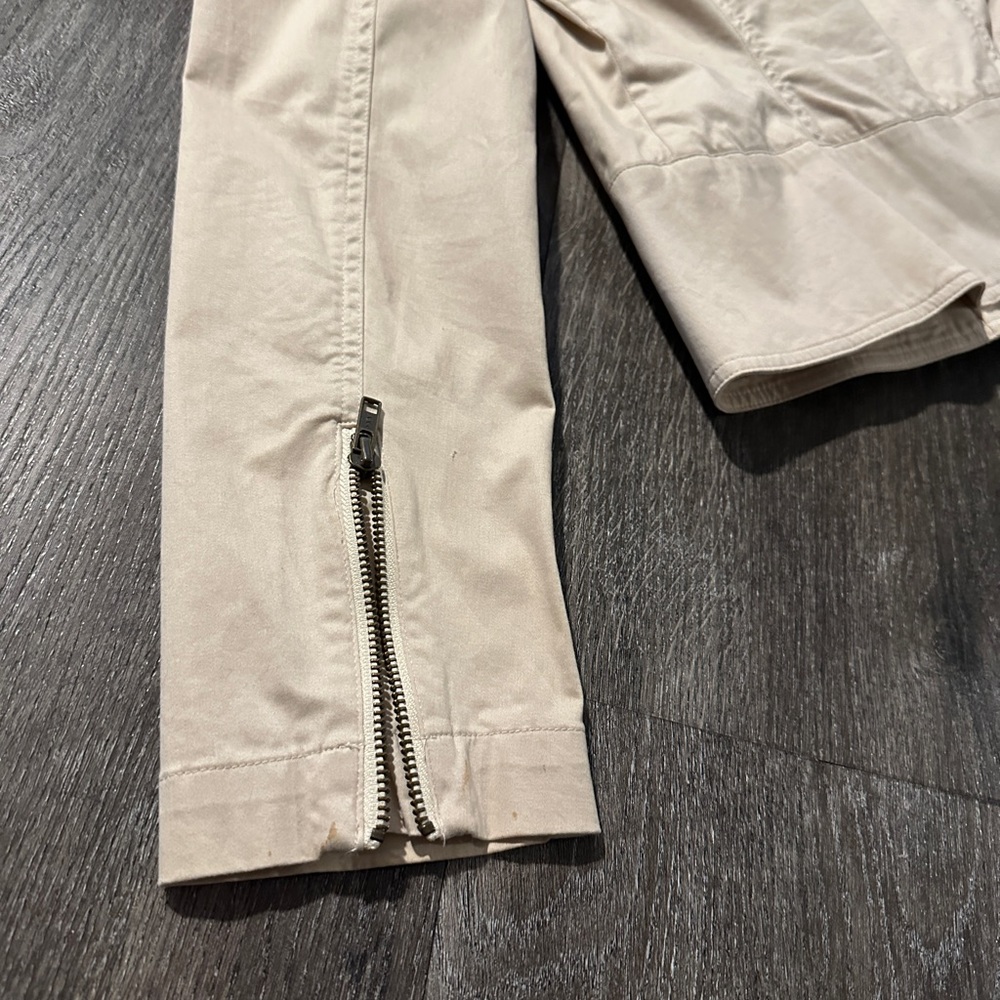 Khaki Ruffle Jacket - Picture 7 of 8